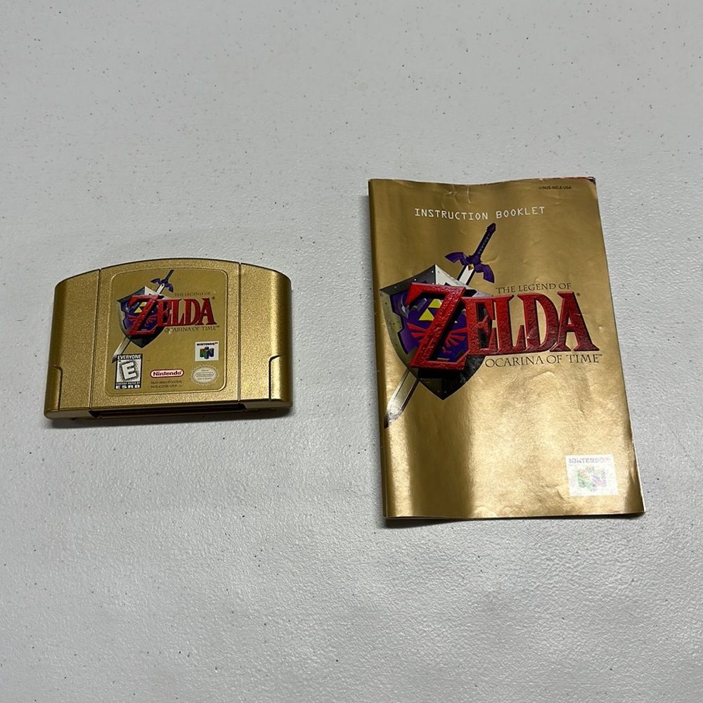 Nintendo N64 Zelda Ocarina Of Time Game Collector’s Edition - Tested & Works - Picture 1 of 3